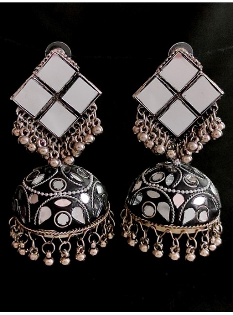 Oxidised Earrings